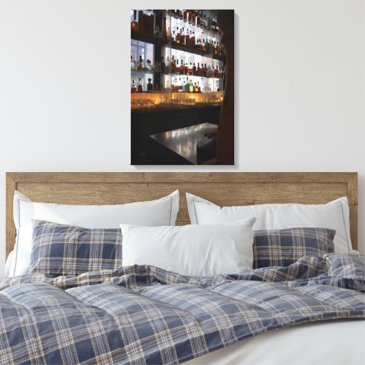 Barbounia Bar Canvas Afdruk (Insitu (Slaapkamer))