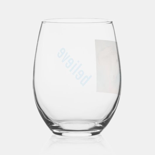 Barb's Eenhoorn Stemless Wijnglas Wijnglas Zonder Voet (Voorkant)