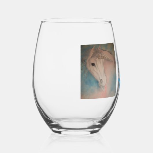 Barb's Eenhoorn Stemless Wijnglas Wijnglas Zonder Voet (Links)