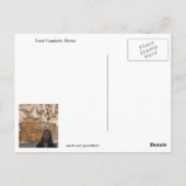 Barb's gelaagde Lasagna Briefkaart (Achterkant)