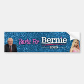 Barbz voor bernie Bumpersticker (Voorkant)
