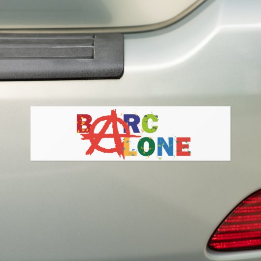 Barcalone Bumpersticker (Op auto)