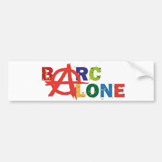 Barcalone Bumpersticker (Voorkant)