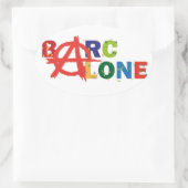 Barcalone Ovale Sticker (Tas)