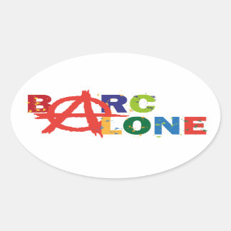 Barcalone Ovale Sticker
