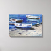 Barcas/Small boats Canvas Afdruk (Voorkant)