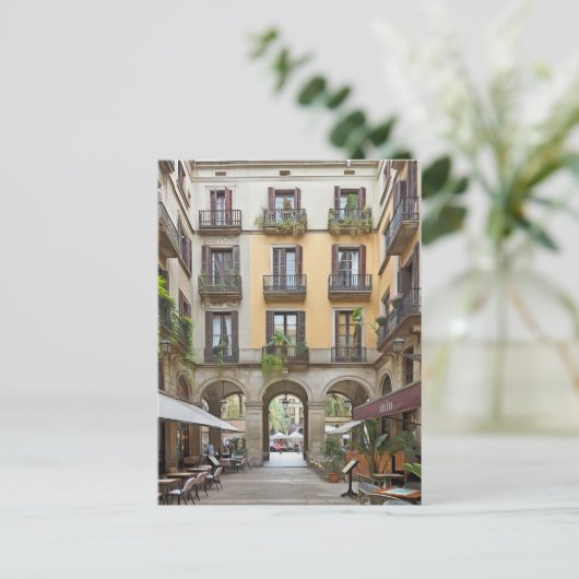 Barcelona. #114.   briefkaart (Staand voorkant)