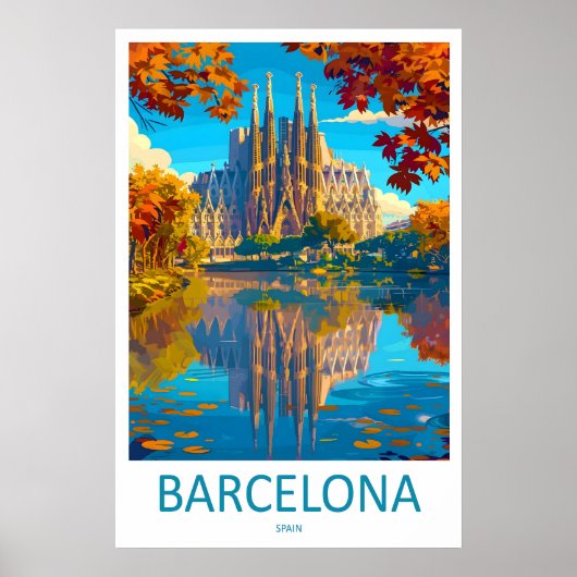 Barcelona 13 poster (Voorkant)