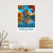 Barcelona 13 poster (Keuken)