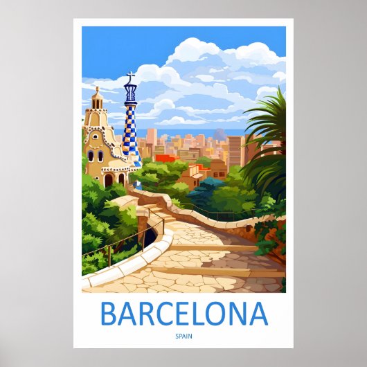 Barcelona 16 poster (Voorkant)