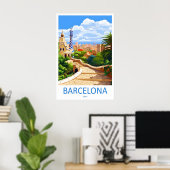 Barcelona 16 poster (Thuiskantoor)