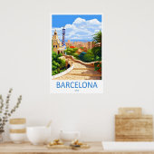 Barcelona 16 poster (Keuken)