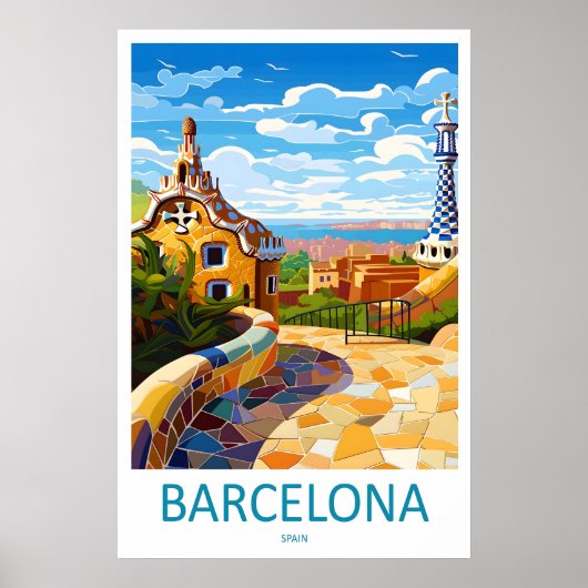 Barcelona 17 poster (Voorkant)