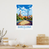 Barcelona 18 poster (Keuken)
