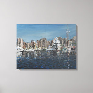 Barcelona 1998 canvas afdruk