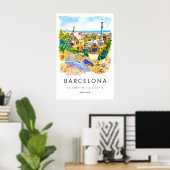 Barcelona 19 poster (Thuiskantoor)