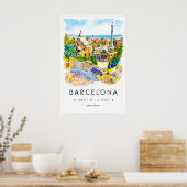 Barcelona 19 poster (Keuken)