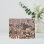 Barcelona (1) briefkaart (Staand voorkant)