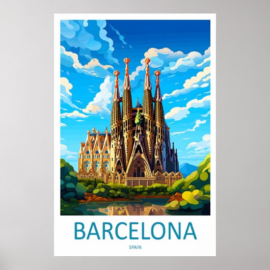 Barcelona 1 poster (Voorkant)