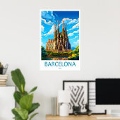 Barcelona 1 poster (Thuiskantoor)