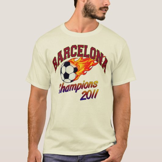 Barcelona 2011 t-shirt (Voorkant)