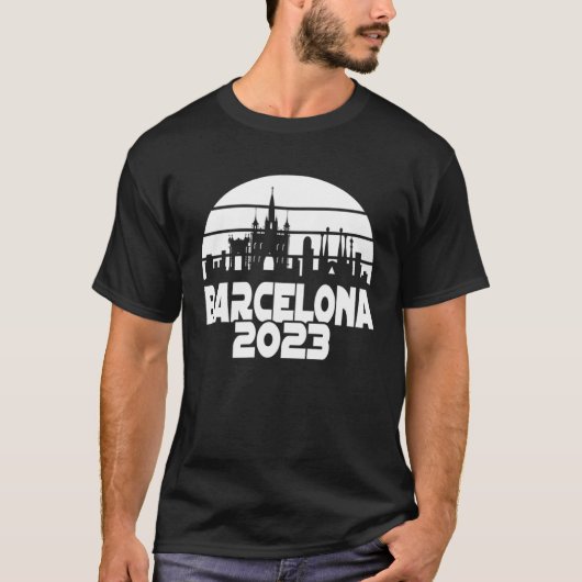Barcelona 2023 Barcelona T-shirt (Voorkant)