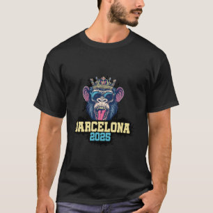 Barcelona 2025 Apen Vakantie Team T-shirt