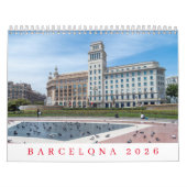 Barcelona 2026 kalender (Hoes)