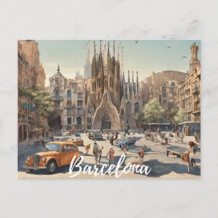 Barcelona (2) briefkaart