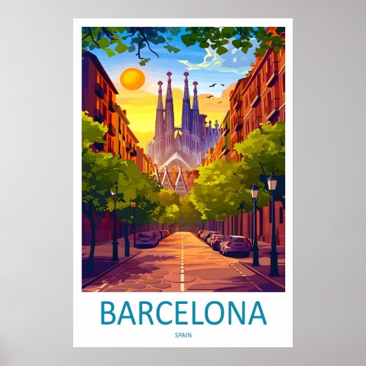 Barcelona 2 poster (Voorkant)