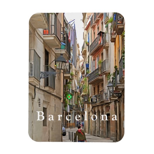 Barcelona. #33. magneet (Verticaal)