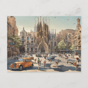 Barcelona (3) briefkaart