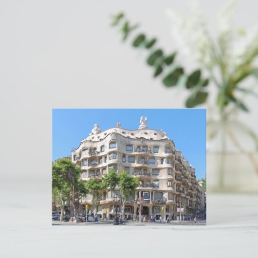 Barcelona. 3. briefkaart (Staand voorkant)