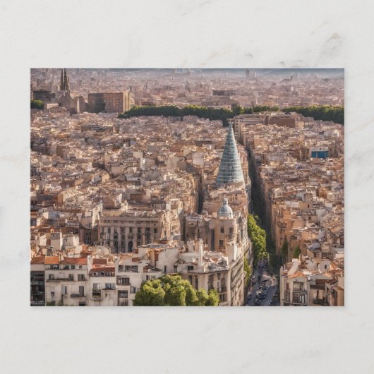 Barcelona (5) briefkaart (Voorkant)