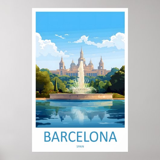 Barcelona 5 poster (Voorkant)