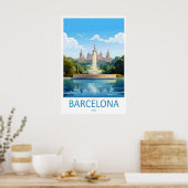 Barcelona 5 poster (Keuken)