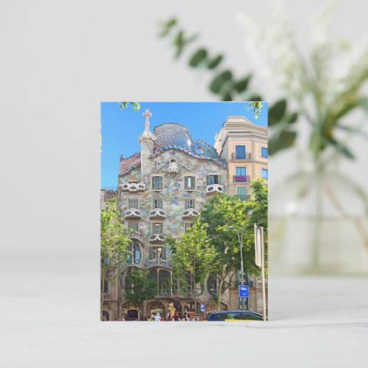 Barcelona. 6. briefkaart (Staand voorkant)