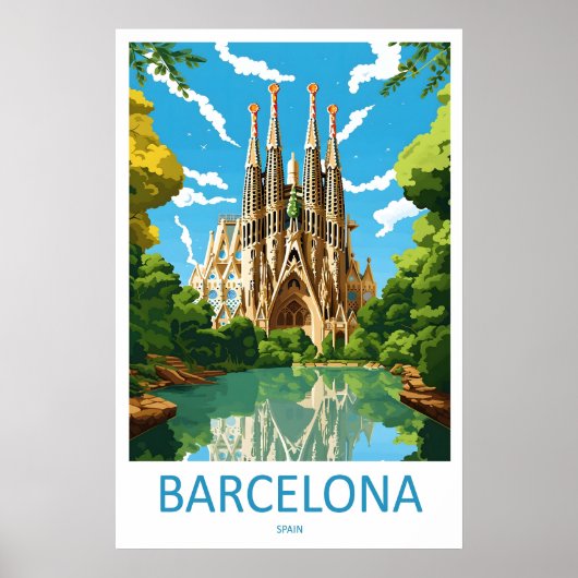 Barcelona 6 poster (Voorkant)