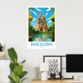 Barcelona 6 poster (Thuiskantoor)