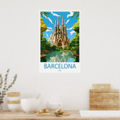 Barcelona 6 poster (Keuken)