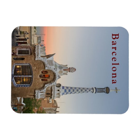 Barcelona. #70. magneet (Horizontaal)