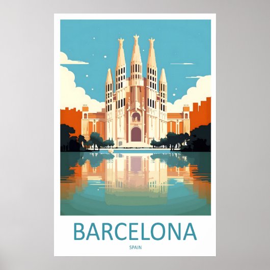 Barcelona 7 poster (Voorkant)