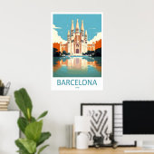 Barcelona 7 poster (Thuiskantoor)