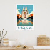 Barcelona 7 poster (Keuken)