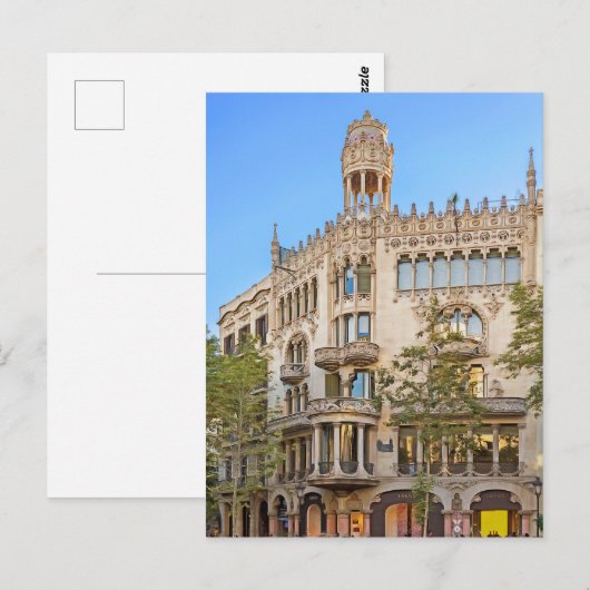 Barcelona. #84.   briefkaart (Voorkant / Achterkant)