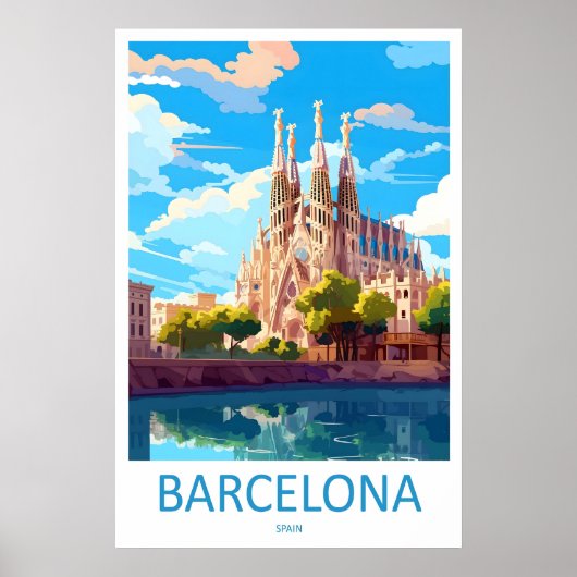 Barcelona 8 poster (Voorkant)