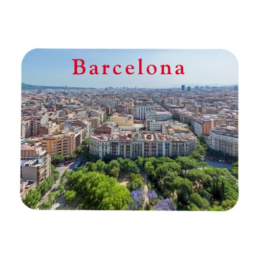 Barcelona. #91. magneet (Horizontaal)