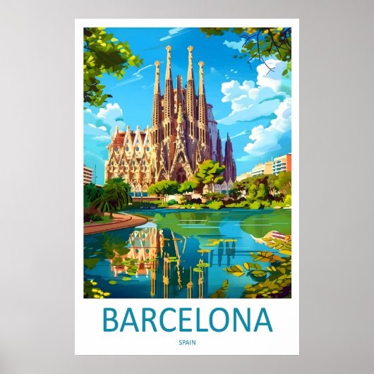 Barcelona 9 poster (Voorkant)