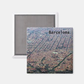 Barcelona Aerial Magneet (Voorkant / Achterkant)