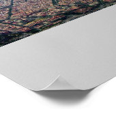 Barcelona Aerial Poster (Hoek)